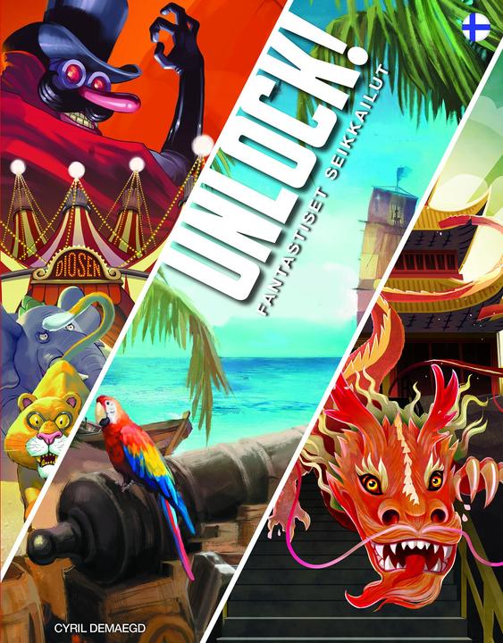 Actual product image Enigma Unlock!-pakohuonepeli, suomenkielinen (Finnish)