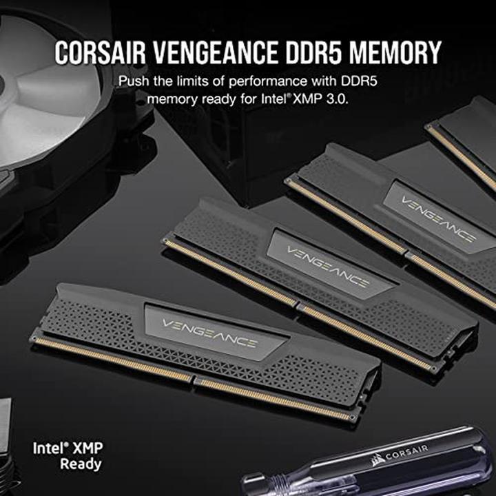 Image du produit Corsair Vengeance (2 x 16GB, 5200 MHz, RAM DDR5, DIMM)