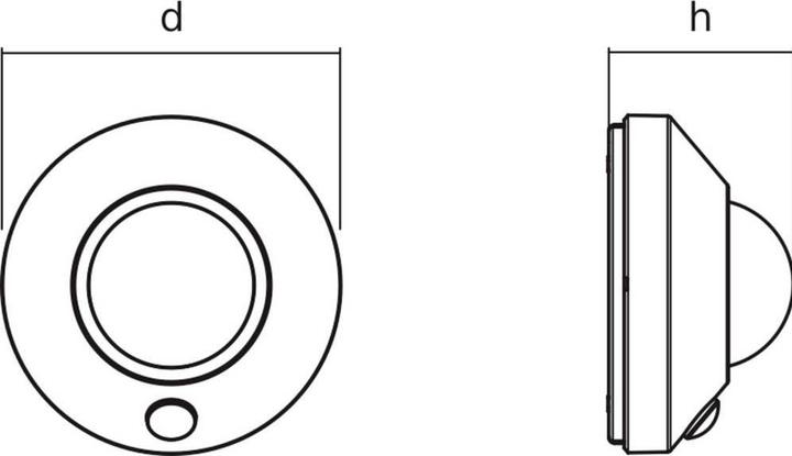 Productafbeelding Osram NIGHTLUX® Plafond Wit