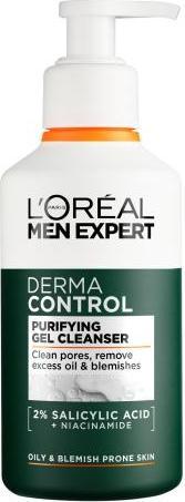 L'Oréal Paris Men Expert Derma Control Purifying Gel Cleanser (Gel, 260 ml)
