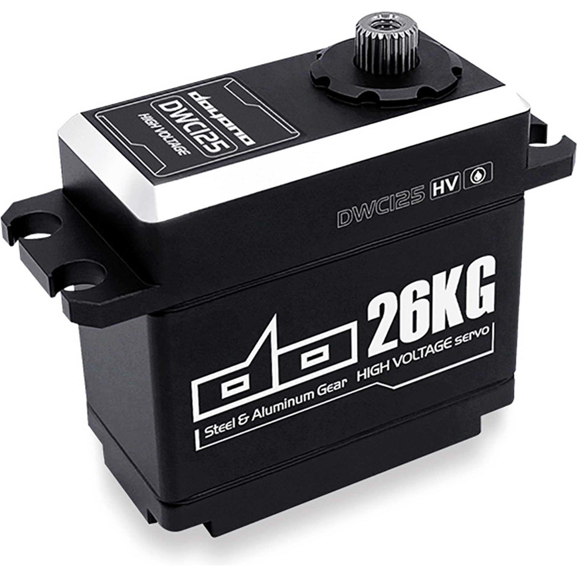 Doyono coreless servo hv waterproof 26.0kg/0.14sec @7.4v
