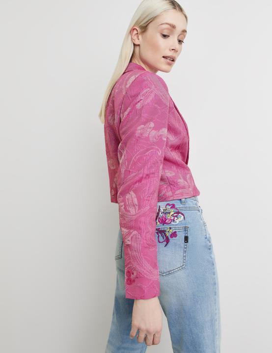 Produktbild Taifun Boleroblazer aus Jacquard-Qualität Blazer Langarm gefüttert