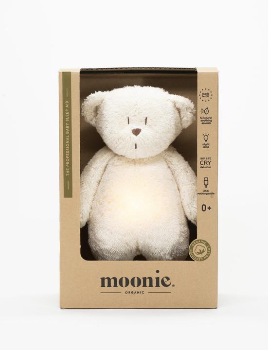 Actual product image Moonie The organic Humming Bear with Lamp Polar 2.0