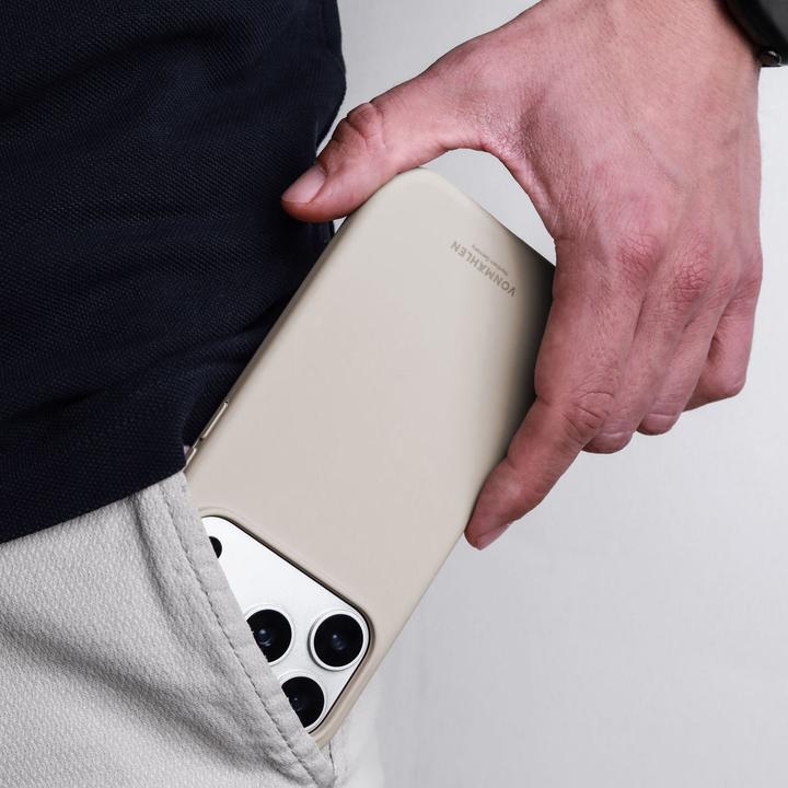 Produktbild Vonmählen Back Cover Soft Silicone iPhone 17 Pro Cream (Apple iPhone 17 Pro)