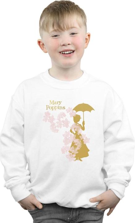 Image du produit Disney - Sweat MARY POPPINS FLORAL SILHOUETTE - Garçon (128)