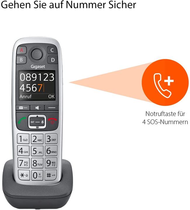 Immagine prodotto Gigaset E560 (versione DE)