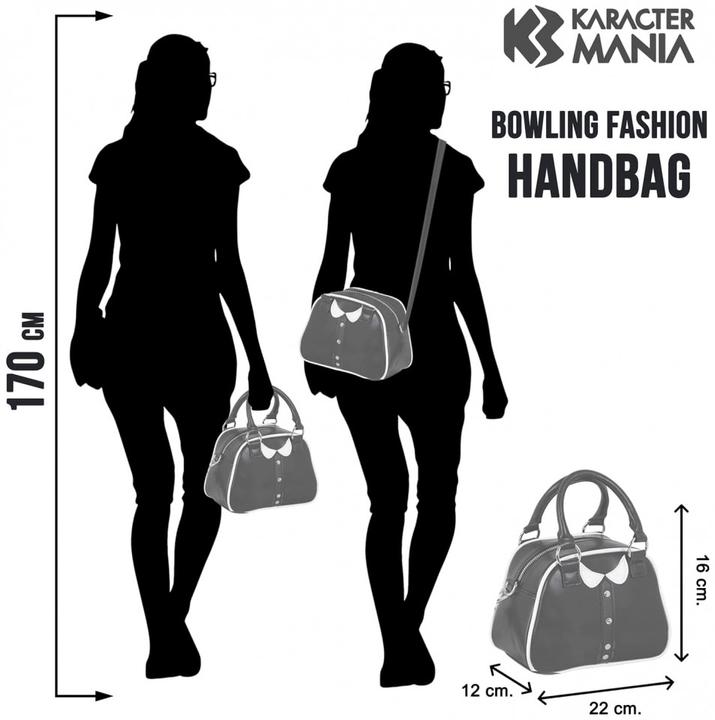 Actual product image Karactermania Bowling Fashion Handbag Varsity Casual
