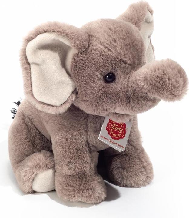 Immagine prodotto Teddy Hermann Elefante seduto (12 cm)