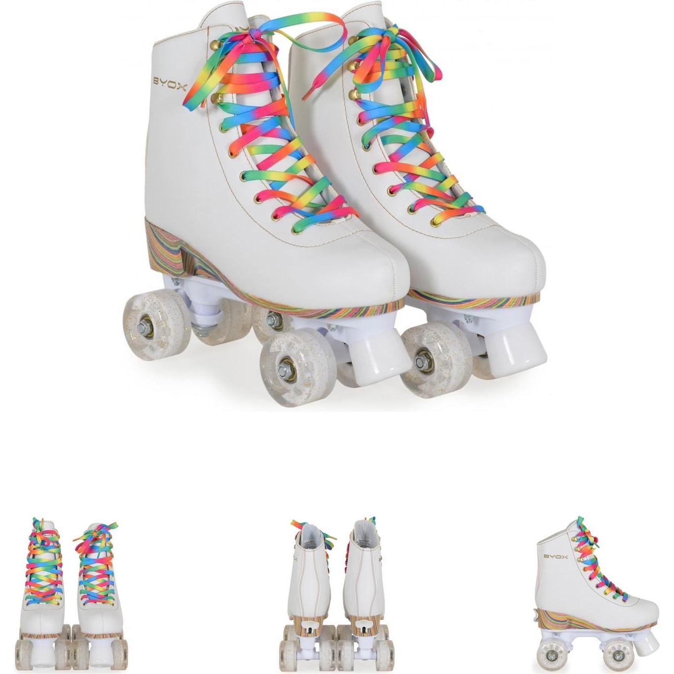 Byox, Rollschuhe, Rollschuhe Donna weiss (39), Weiss
