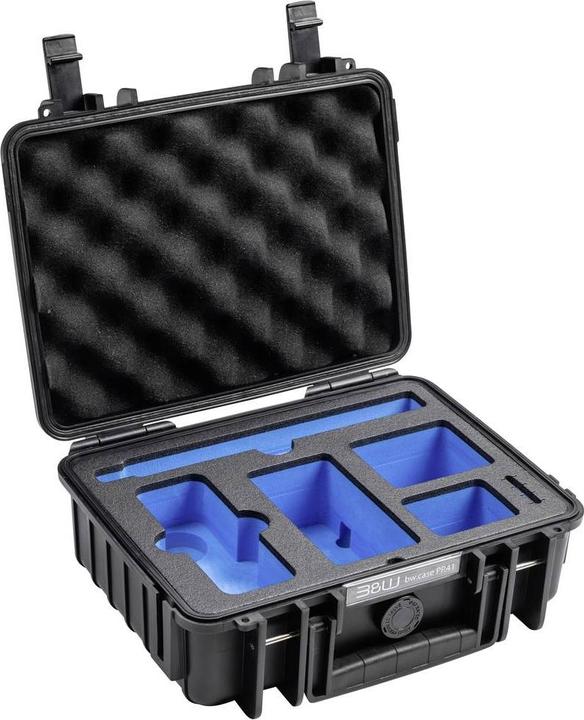 Actual product image B+W BW Outdoor Cases Type 1000 for Insta360 X4 (black) (X4)