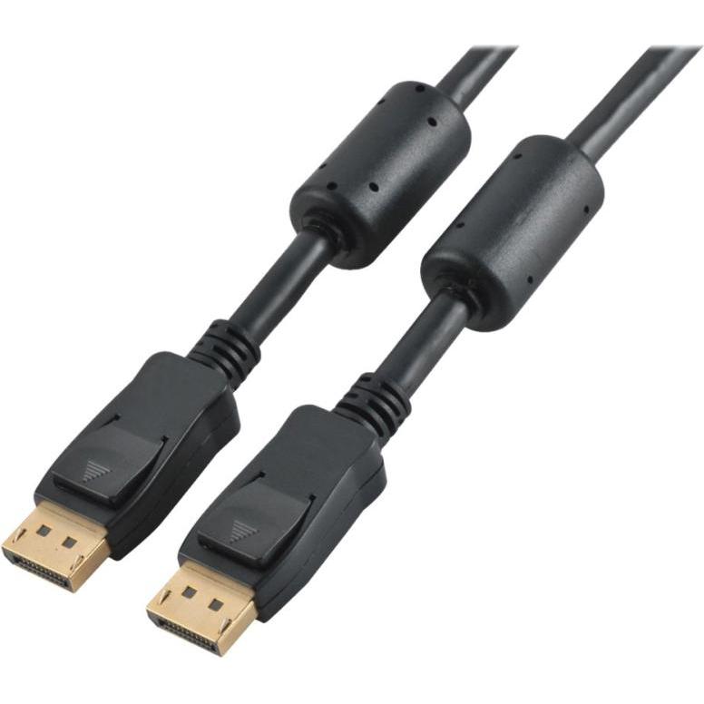 Tecline DisplayPort-Kabel, DP 1.2, High Quality, vergoldet, DisplayPort St./St., vergoldet, 2,0 m vergoldete (2 m, Displ...