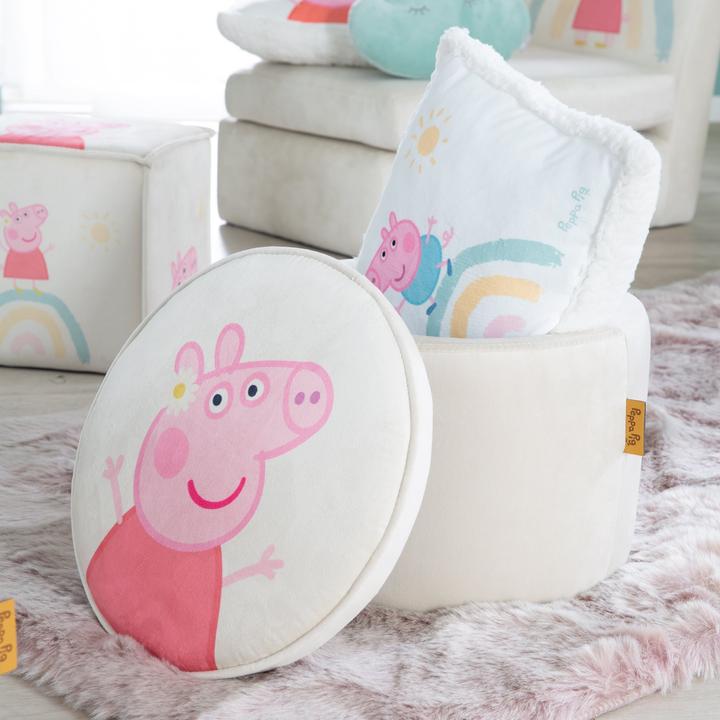 Actual product image Roba Children's stool round Peppa Pig (Children's stool)