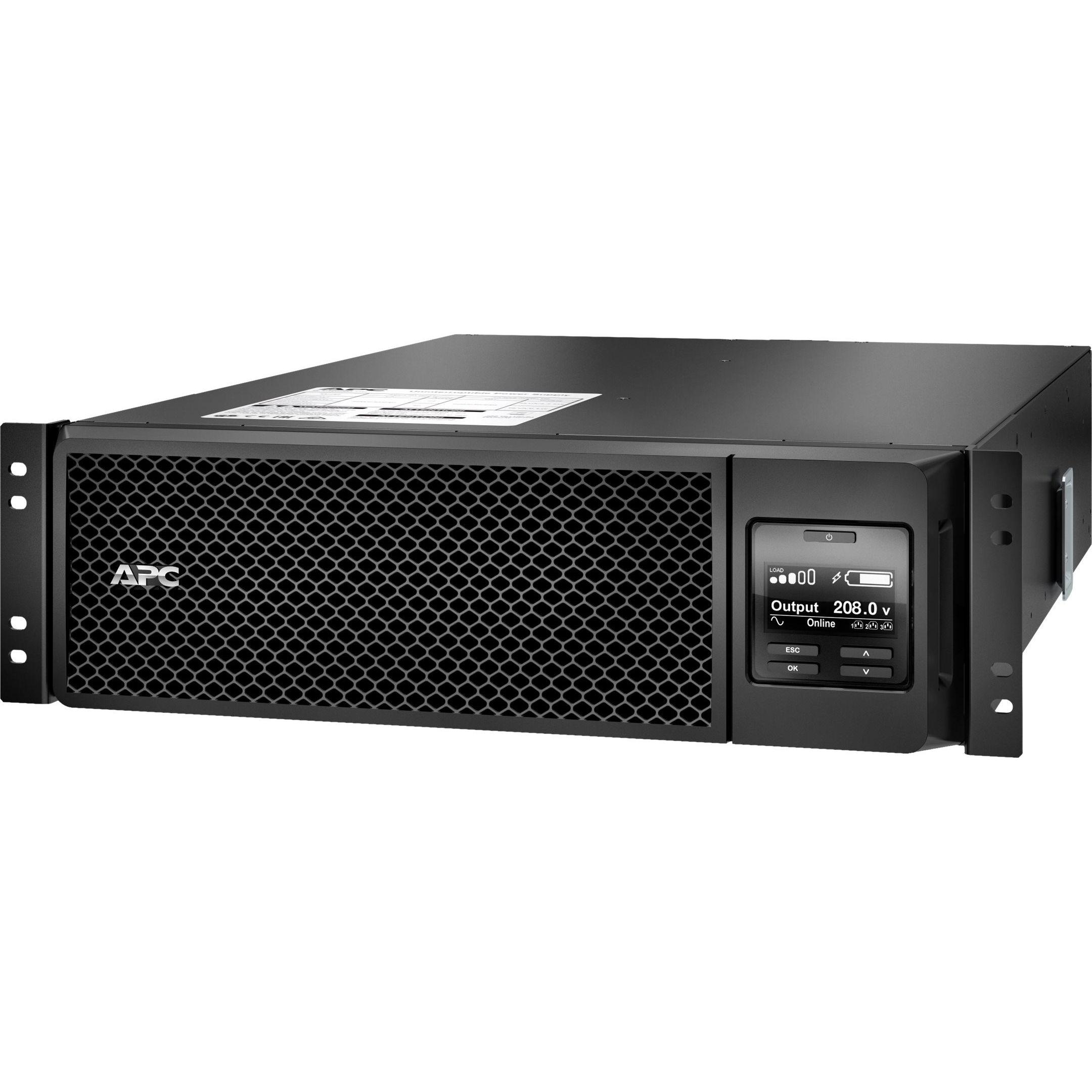 APC Srt5krmxli 5000va Rm 230v (5000 VA, 4500 W, Online-Doppelwandler USV), USV