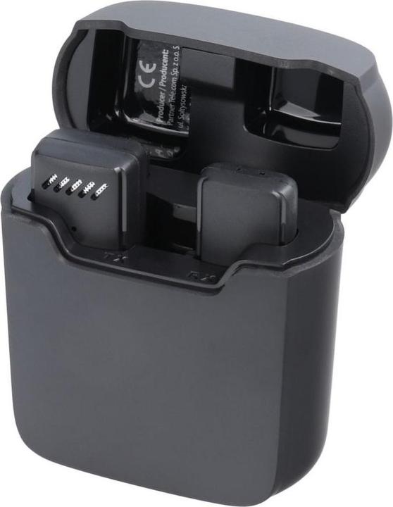 Image du produit OEM Smart device Wireless lavalier microphone Type C with charging case S11 black