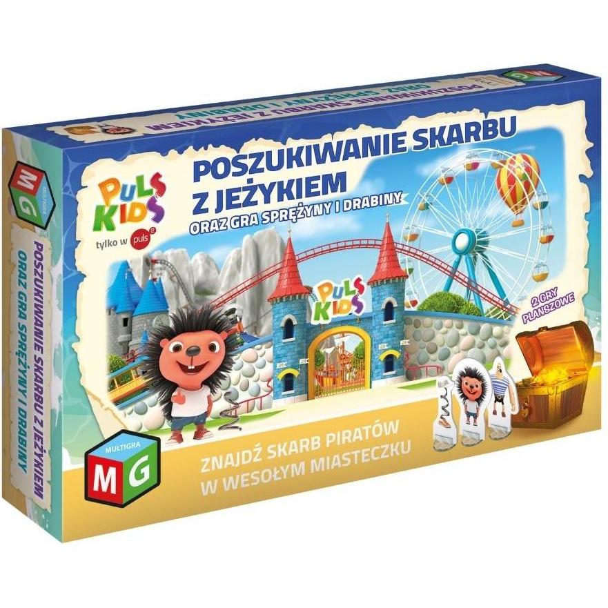 Alexander Zestaw gier Poszukiwanie Skarbu z Jeżykiem oraz Gra Sprężyny i Drabiny (2 - 5 Giocatori)