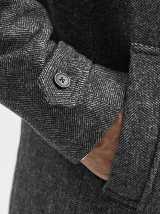 Actual product image Jack & Jones Jjemelton Wool Coat Sn