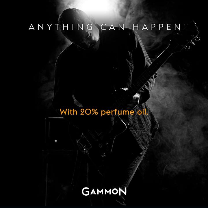 Actual product image Gammon 9458 Black Notes Perfume Starter Set G (2x20 ml), the aromatic and fruity BLACK GUITAR for men (Eau de parfum, 40 ml)