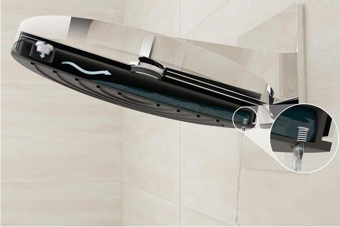 Produktbild hansgrohe Showerpipe 260 1jet mit ShowerTablet Select 400