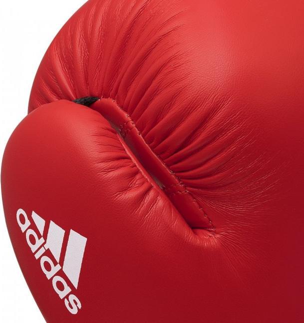 Immagine prodotto Adidas Guanti da boxe Velcro IBA Guanti da boxe rossi 12oz (12 OZ, Taglia unica)