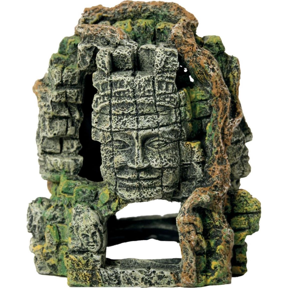 Zolux Small aquarium decoration 4 faces (Dekoration, sonstige Bauten), Aquarium Dekoration