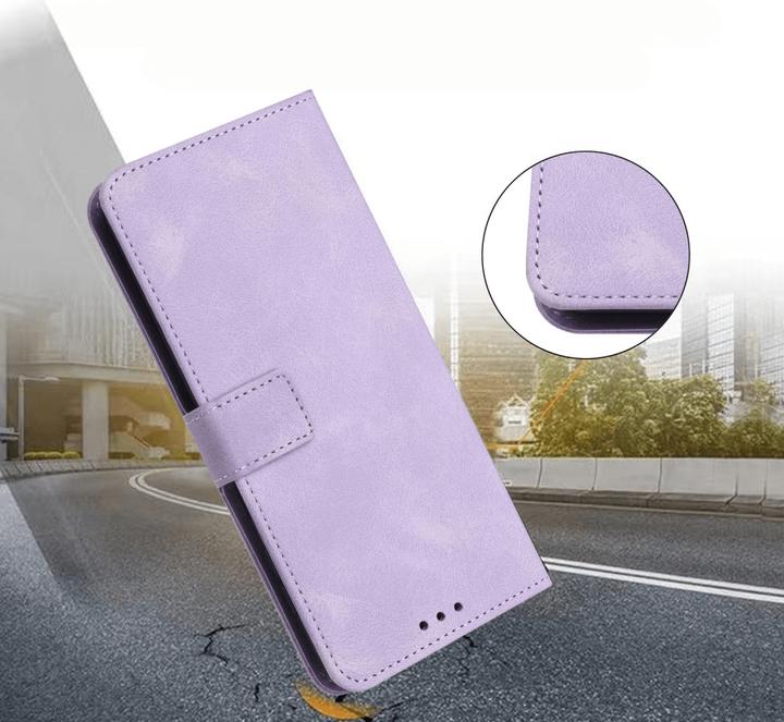 Produktbild Cover-Discount iPhone 16 Pro Max – Wildleder Look Etui im Vintage Design (Apple iPhone 16 Pro Max)