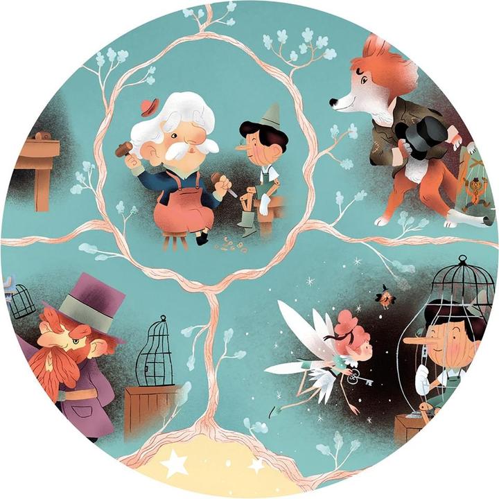 Immagine prodotto Djeco Geschichtenpuzzle Pinocchio 54 Teile (54 pezzi)