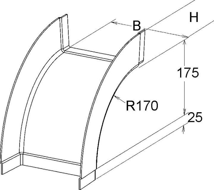 Actual product image Niedax NIE KKBA 80.100 GRP gutter downpipe 80x100mm w.attached connector,pressed (10 cm)