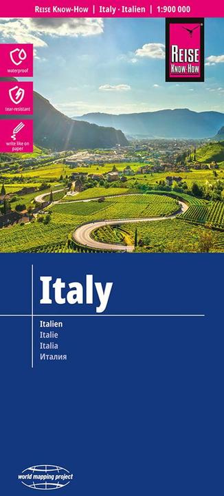 Image du produit Carte Italie / Italy (1:900.000)