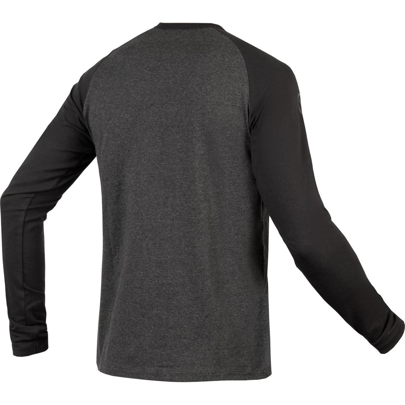 Thumbnail - Endura, Herren, Velotrikot, One Clan Raglan Langarmshirt (M), Grau, M