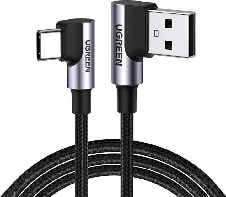 Produktbild Ugreen Right Angle USB C Quick Charging Cable (0.50 m, USB 2.0)