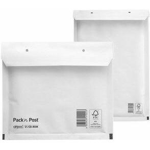 Mailmedia, Versandtasche + Luftpolstertasche, Luftpolster-Versandtaschen, Typ F16, weiss, 31 g Aussenmasse: 240 x 350 mm...