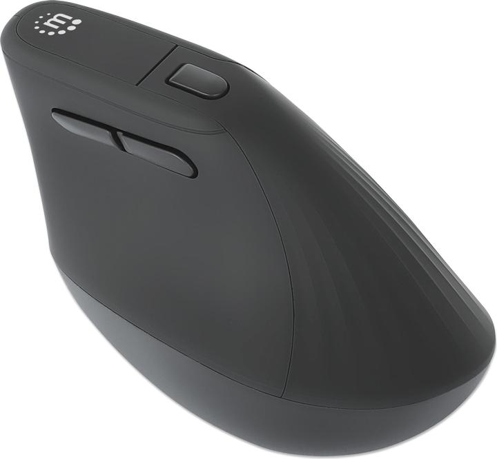 Actual product image Manhattan Vertical Ergonomic Wireless USB Mouse (Wireless)