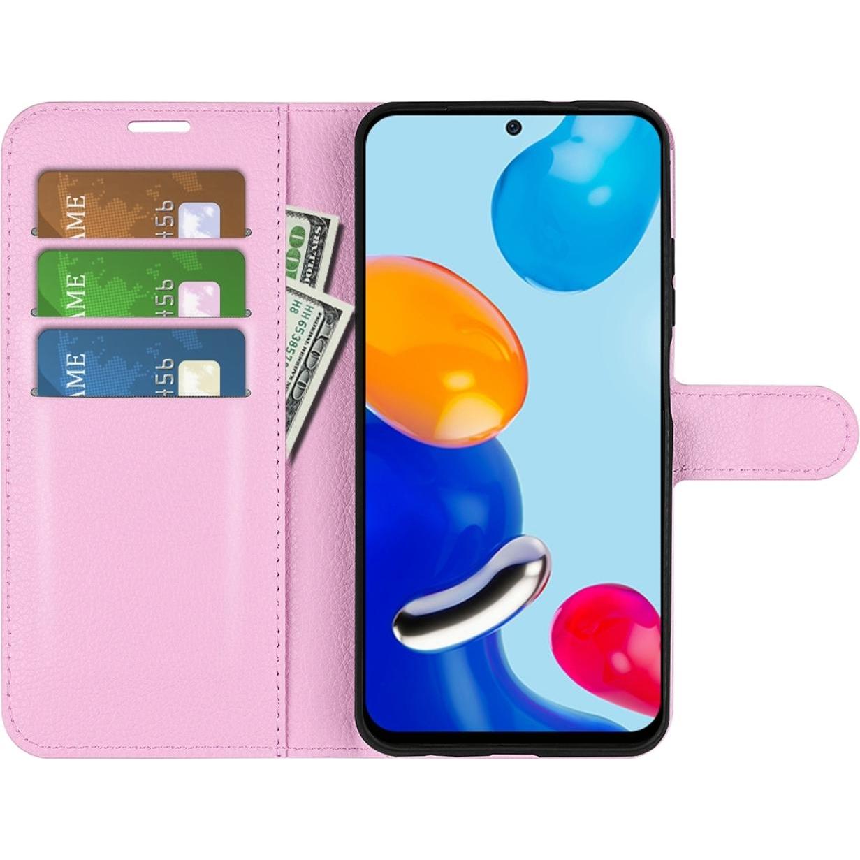 Thumbnail - Screenguard Xiaomi Redmi Note 11 Leather Guard Lederhülle (Xiaomi Redmi Note 11), Smartphone Hülle, Rosa