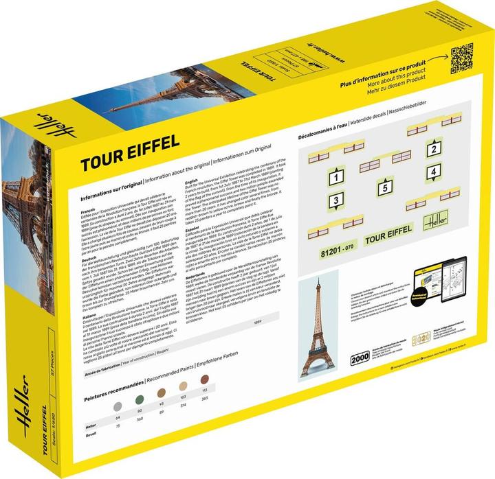 Actual product image Heller Tour Eiffel