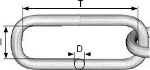 Produktbild Dörner + Helmer Rundstahlkette C40 (30 m)