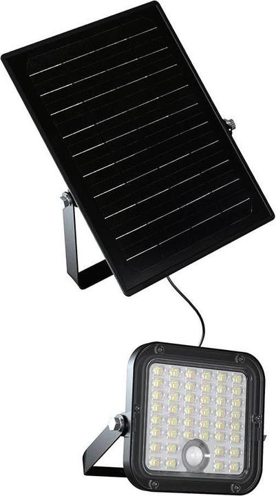 Actual product image V-TAC VT-411CCT 23756 LED-Flutlichtstrahler, Solarmodul 10 W (1500 lm, IP65)
