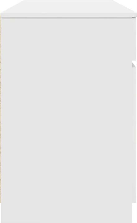 Image du produit vidaXL Bureau Chêne Sonoma 140x49x76 cm Matériau dérivé du bois