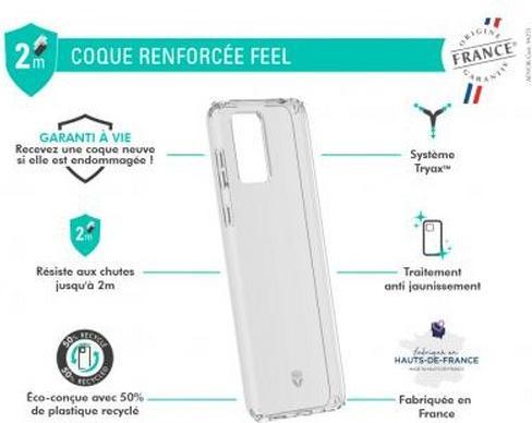 Produktbild Bigben Connected FC Feel Motorola E13 4G 50% GRS Transp (Motorola Moto E13)