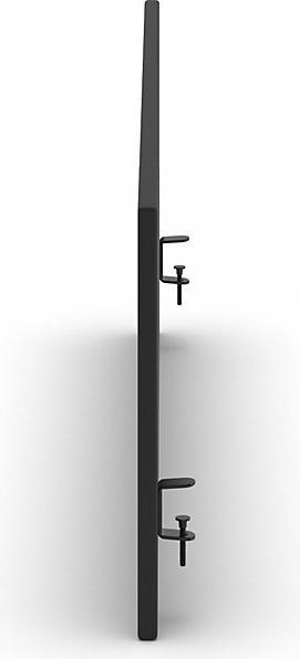 Actual product image kaiserkraft Standard acoustic desk partition with straight corners