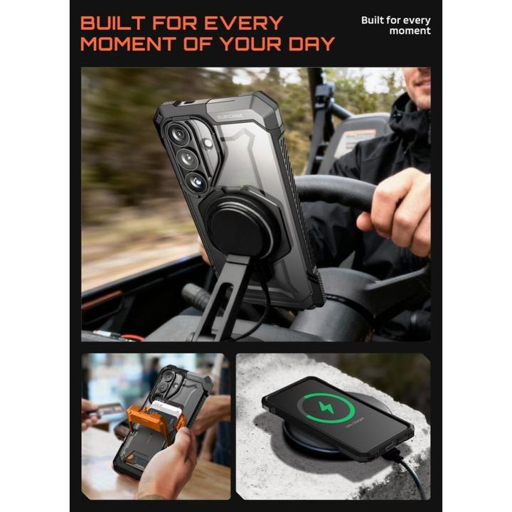 Actual product image Supcase Ub Grip Mag Magsafe Galaxy S26 Schwarz (Samsung Galaxy S26)