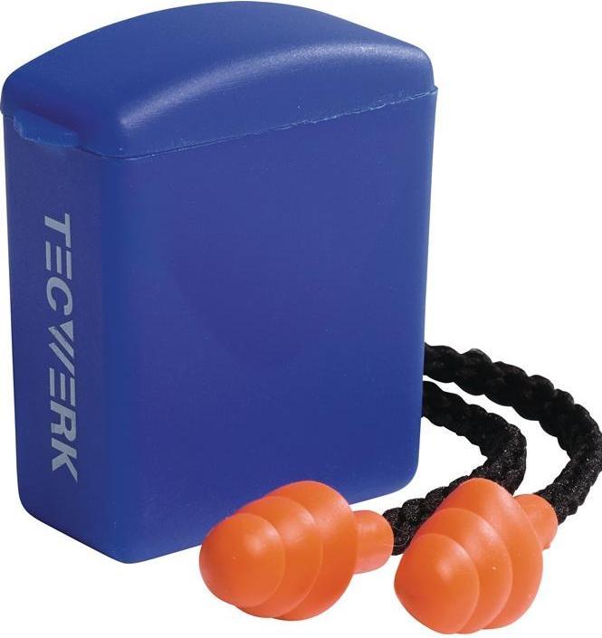Tecwerk Gehörschutzstöpsel SAFELINE I EN 353-2 SNR 32 dB 1 Paar / Box (6 x)