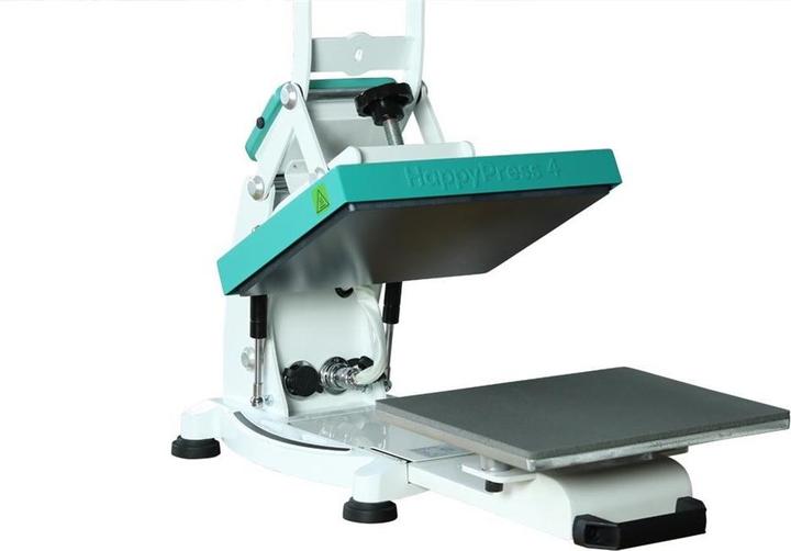 Produktbild Happy Fabric Transferpresse HappyPress 4, A4 Türkis, Auto-open