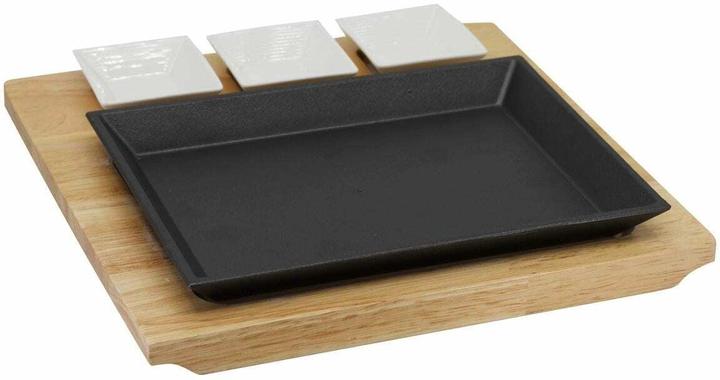 Actual product image Nouvel Cast iron hot plate, Wood-Cook, 26.5 x 25 x 4 cm