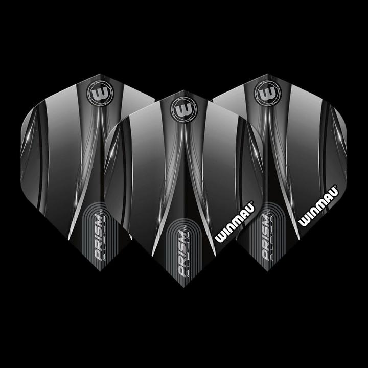 Actual product image Winmau Prism Alpha Flights - Sniper Black