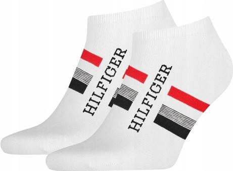 Produktbild Tommy Hilfiger Socken Söckchen 2P Weiss (2er Pack, 43 - 46)