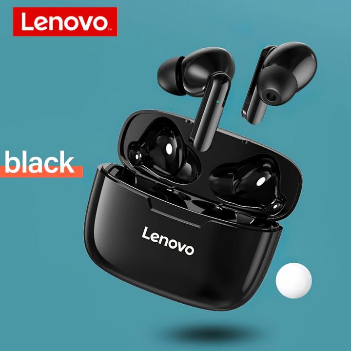 Actual product image Lenovo XT90 TWS earphones (black) (3 h, Wireless)