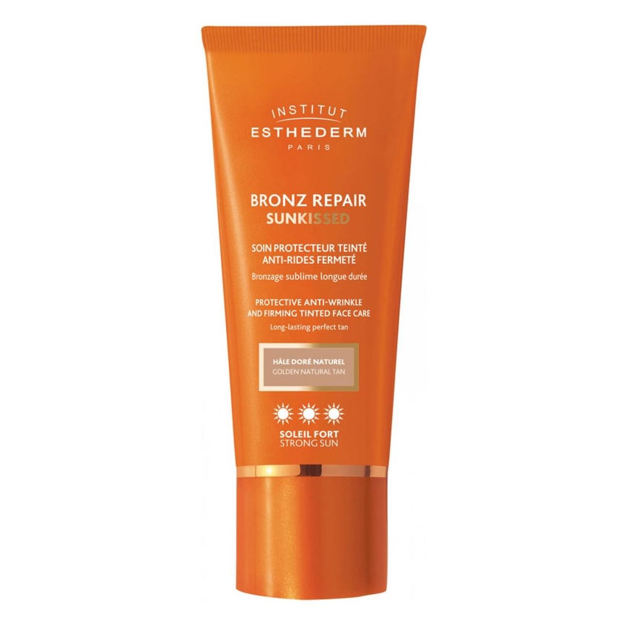 Institut Esthederm, Zonnecrème, Bronz Rep Zonovergoten Fort (Zonnecrème, Spf 50, 50 ml)
