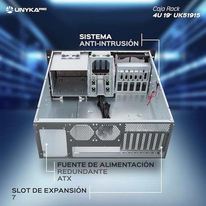 Produktbild Unykach 4U 19″ UK 4329 USB Type C