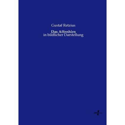 Das Affenhirn, Fachbücher von Gustaf Retzius