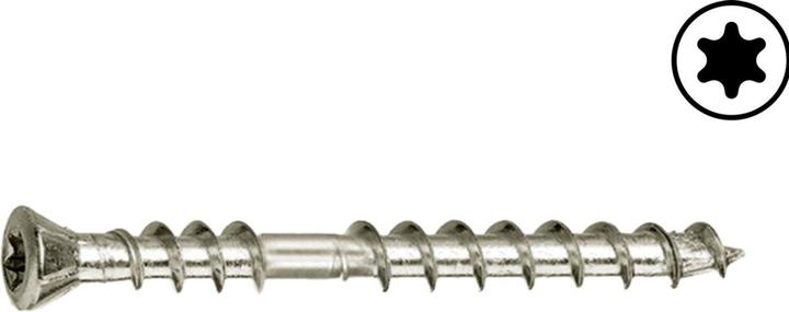 Image du produit Profix Vis pour planches PRO-CUT® UNX A2 (200 Vis par pièce, 3.5 x 50 mm)